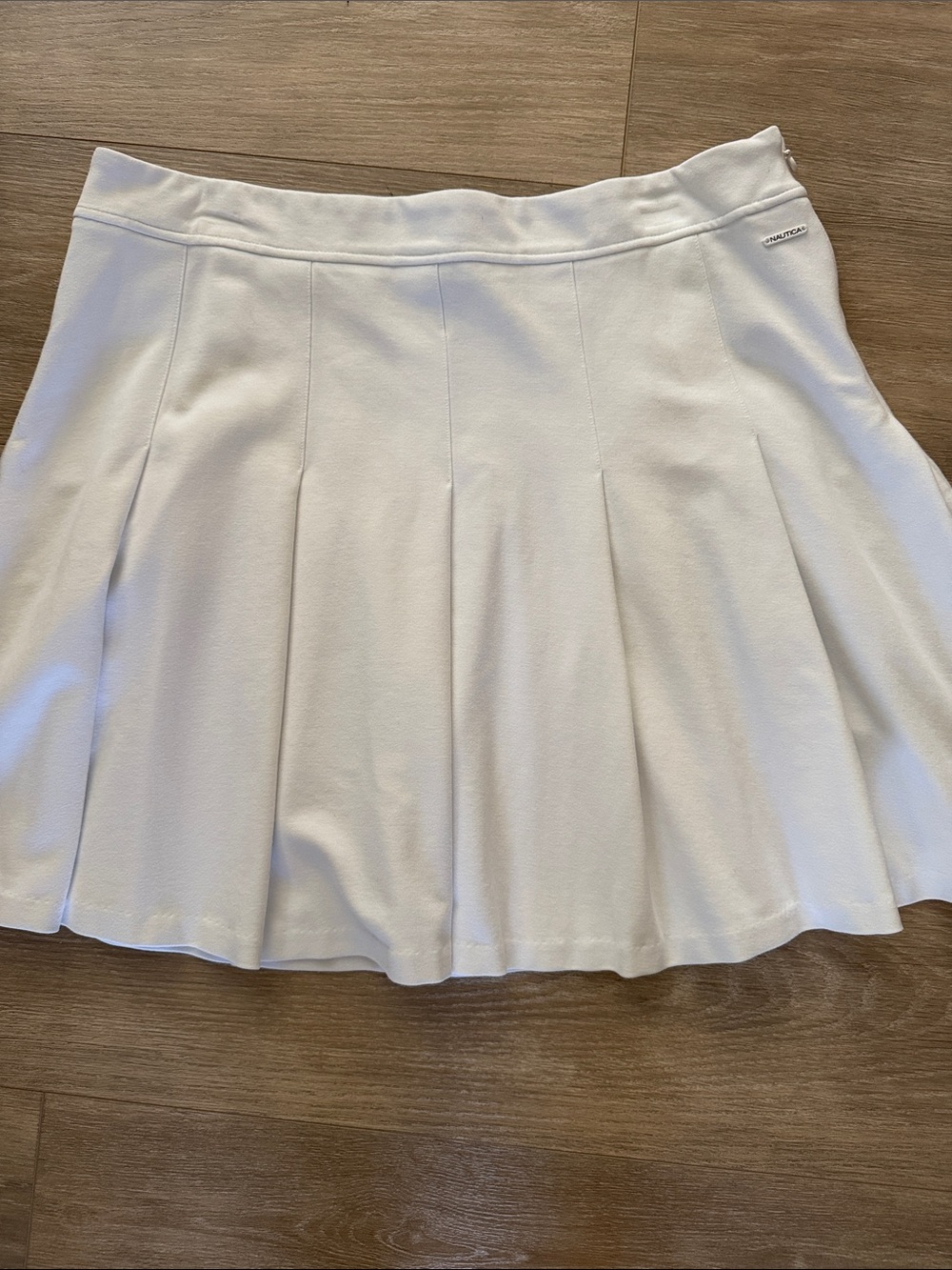 Nautica White Circle Skater Skirt